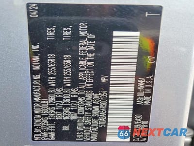 Zdjęcie 13 z 13 samochodu: 2024 TOYOTA GRAND HIGHLANDER HYBRID XLE VIN:5TDABAA54RS001354 - miniatura
