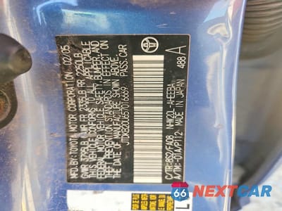 Zdjęcie 12 z 12 samochodu: 2005 TOYOTA PRIUS BASE VIN:JTDKB20U657016669 - miniatura