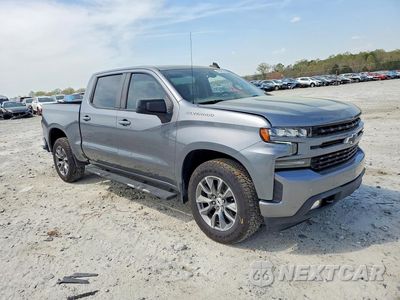 Czwarte zdjęcie samochodu z boku: 2021 CHEVROLET SILVERADO C1500 RST VIN:1GCPWDEKXMZ388774 - miniatura