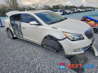 Czwarte zdjęcie samochodu z boku: 2014 BUICK LACROSSE PREMIUM VIN:1G4GE5G30EF209980 - miniatura