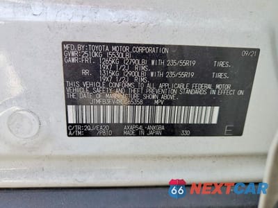 Zdjęcie 13 z 13 samochodu: 2021 TOYOTA RAV4 PRIME XSE VIN:JTMFB3FV4MD065358 - miniatura