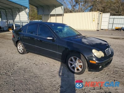 Czwarte zdjęcie samochodu z boku: 2007 MERCEDES-BENZ C 280 4MATIC VIN:WDBRF92H27F889628 - miniatura