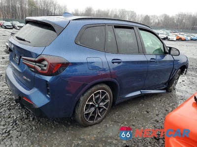 Trzecie zdjęcie samochodu z tyłu: 2023 BMW X3 M40I VIN:5UX83DP01P9N70830 - miniatura