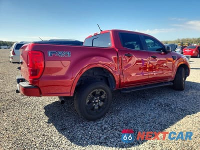 Trzecie zdjęcie samochodu z tyłu: 2021 FORD RANGER VIN:1FTER4FH1MLD60883 - miniatura
