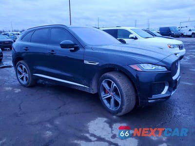 Czwarte zdjęcie samochodu z boku: 2017 JAGUAR F-PACE S VIN:SADCM2BV3HA056000 - miniatura