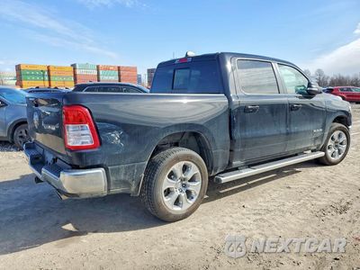 Trzecie zdjęcie samochodu z tyłu: 2021 RAM 1500 BIG HORN VIN:1C6SRFFT2MN773409 - miniatura