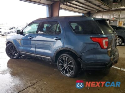 Drugie zdjęcie samochodu z przodu: 2018 FORD EXPLORER XLT VIN:1FM5K7DH0JGB76060 - miniatura