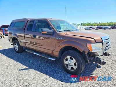 Czwarte zdjęcie samochodu z boku: 2011 FORD F150 SUPER CAB VIN:1FTFX1CF5BFD36903 - miniatura