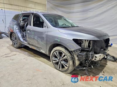 Czwarte zdjęcie samochodu z boku: 2019 NISSAN PATHFINDER PLATINUM VIN:5N1DR2MM5KC632733 - miniatura