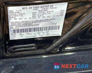 Zdjęcie 10 z 13 samochodu: 2015 FORD F150 SUPERCREW VIN:1FTFW1EG5FFA07956 - miniatura