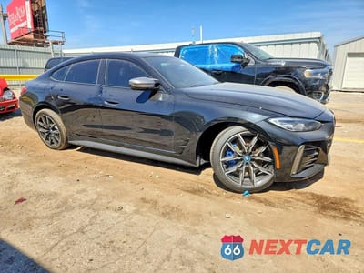 Czwarte zdjęcie samochodu z boku: 2022 BMW I4 M50 VIN:WBY33AW01NFM42368 - miniatura
