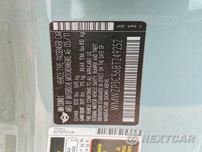 Zdjęcie 13 z 13 samochodu: 2011 MINI COOPER S VIN:WMWZP3C56BT249252 - miniatura