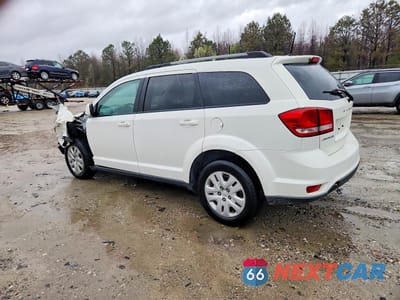 Drugie zdjęcie samochodu z przodu: 2019 DODGE JOURNEY SE VIN:3C4PDCBB0KT758378 - miniatura