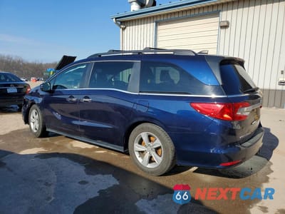 Drugie zdjęcie samochodu z przodu: 2019 HONDA ODYSSEY EXL VIN:5FNRL6H70KB082769 - miniatura