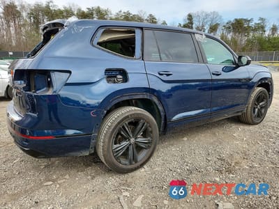 Trzecie zdjęcie samochodu z tyłu: 2023 VOLKSWAGEN ATLAS SEL R-LINE VIN:1V2SR2CA0PC544617 - miniatura