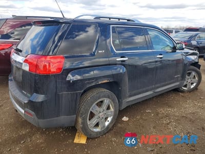 Trzecie zdjęcie samochodu z tyłu: 2012 GMC TERRAIN SLT VIN:2GKFLXEK3C6254578 - miniatura