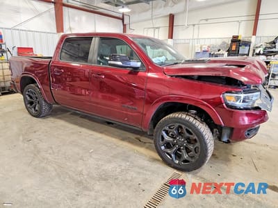 Czwarte zdjęcie samochodu z boku: 2021 RAM 1500 LIMITED VIN:1C6SRFHM9MN806427 - miniatura