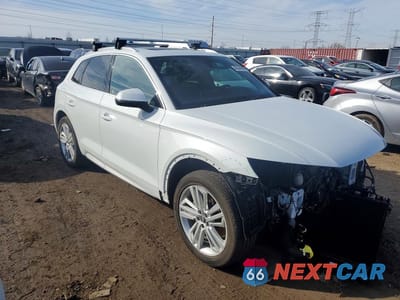 Czwarte zdjęcie samochodu z boku: 2019 AUDI Q5 PREMIUM PLUS VIN:WA1BNAFY3K2109955 - miniatura