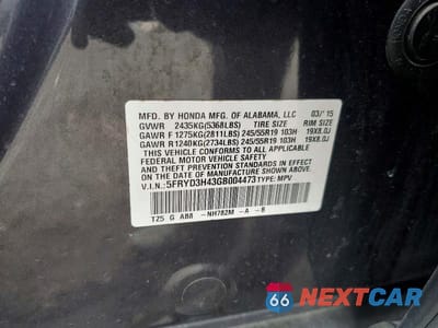 Zdjęcie 13 z 13 samochodu: 2016 ACURA MDX TECHNOLOGY VIN:5FRYD3H43GB004473 - miniatura