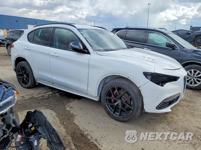 Czwarte zdjęcie samochodu z boku: 2019 ALFA ROMEO STELVIO VIN:ZASPAKANXK7C41857 - miniatura