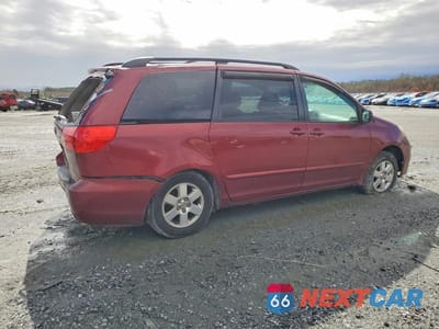 Trzecie zdjęcie samochodu z tyłu: 2009 TOYOTA SIENNA LE 7-PASSENGER VIN:5TDZK23C19S268679 - miniatura