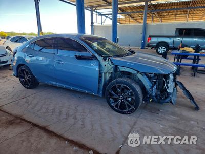 Czwarte zdjęcie samochodu z boku: 2017 HONDA CIVIC SPORT VIN:SHHFK7G49HU206483 - miniatura