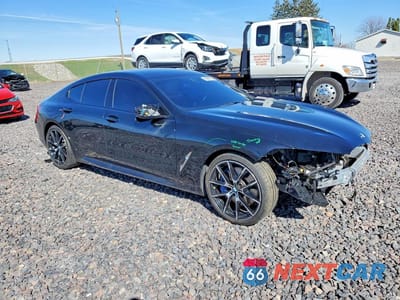 Czwarte zdjęcie samochodu z boku: 2021 BMW 840XI VIN:WBAGV4C03MCG30182 - miniatura