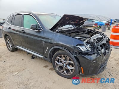 Czwarte zdjęcie samochodu z boku: 2023 BMW X3 SDRIVE30I VIN:5UX43DP01P9R82115 - miniatura