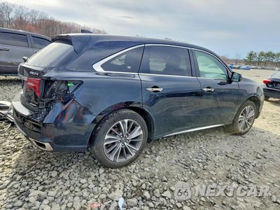 Trzecie zdjęcie samochodu z tyłu: 2019 ACURA MDX TECHNOLOGY VIN:5J8YD4H52KL034815 - miniatura