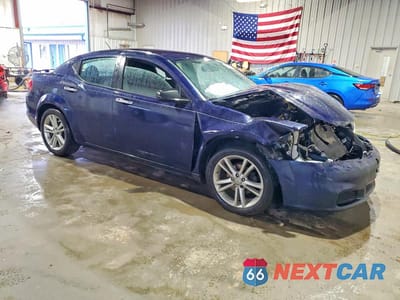 Czwarte zdjęcie samochodu z boku: 2014 DODGE AVENGER SE VIN:1C3CDZABXEN116892 - miniatura