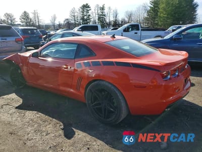 Drugie zdjęcie samochodu z przodu: 2013 CHEVROLET CAMARO LS VIN:2G1FA1E33D9148440 - miniatura