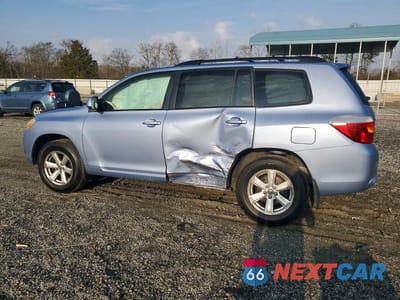 Drugie zdjęcie samochodu z przodu: 2009 TOYOTA HIGHLANDER BASE VIN:JTEDA41AX92001487 - miniatura