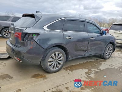 Trzecie zdjęcie samochodu z tyłu: 2016 ACURA MDX TECHNOLOGY VIN:5FRYD3H40GB002180 - miniatura