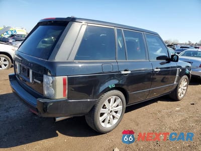 Trzecie zdjęcie samochodu z tyłu: 2008 LAND ROVER RANGE ROVER SUPERCHARGED VIN:SALMF13458A296958 - miniatura