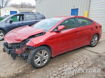 2019 HYUNDAI ELANTRA SEL KMHD84LF5KU741513 - główne zdjęcie licytacji z USA - miniatura