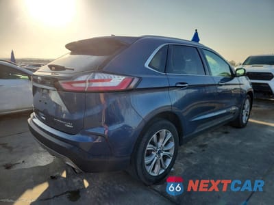Trzecie zdjęcie samochodu z tyłu: 2019 FORD EDGE TITANIUM VIN:2FMPK3K93KBC09249 - miniatura