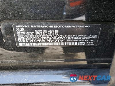 Zdjęcie 12 z 12 samochodu: 2020 BMW 540 I VIN:WBAJS1C02LCD57165 - miniatura