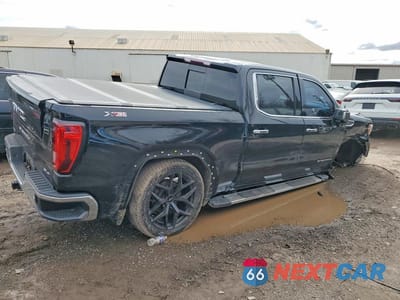Trzecie zdjęcie samochodu z tyłu: 2020 GMC SIERRA K1500 SLT VIN:3GTU9DED4LG445870 - miniatura