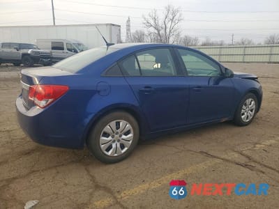 Trzecie zdjęcie samochodu z tyłu: 2013 CHEVROLET CRUZE LS VIN:1G1PA5SH6D7274417 - miniatura