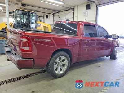 Trzecie zdjęcie samochodu z tyłu: 2022 RAM 1500 BIG HORN VIN:1C6SRFFTXNN448993 - miniatura
