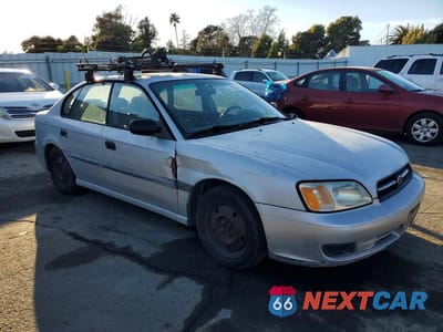 Czwarte zdjęcie samochodu z boku: 2002 SUBARU LEGACY L VIN:4S3BE635327208744 - miniatura