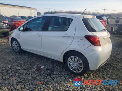 Drugie zdjęcie samochodu z przodu: 2015 TOYOTA YARIS 5-DOOR L VIN:VNKKTUD35FA036482 - miniatura