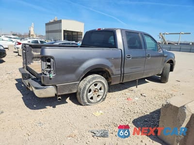 Trzecie zdjęcie samochodu z tyłu: 2007 FORD F150 SUPERCREW VIN:1FTPW12V47KD59975 - miniatura