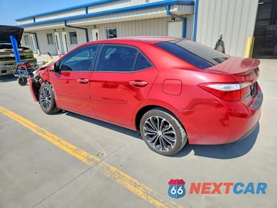 Drugie zdjęcie samochodu z przodu: 2015 TOYOTA COROLLA S PLUS VIN:5YFBURHE2FP319867 - miniatura
