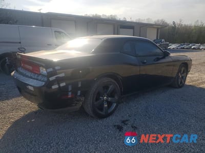 Trzecie zdjęcie samochodu z tyłu: 2014 DODGE CHALLENGER SXT VIN:2C3CDYAG8EH304437 - miniatura