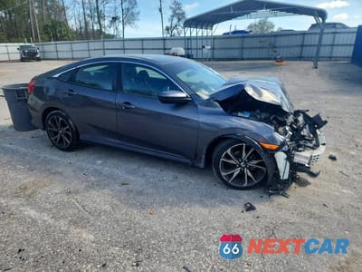 Czwarte zdjęcie samochodu z boku: 2021 HONDA CIVIC SPORT VIN:2HGFC2F85MH544281 - miniatura