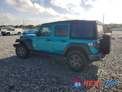 Drugie zdjęcie samochodu z przodu: 2019 JEEP WRANGLER UNLIMITED SPORT VIN:1C4HJXDG2KW610482 - miniatura