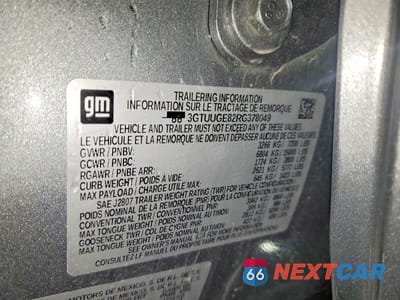 Zdjęcie 12 z 12 samochodu: 2024 GMC SIERRA K1500 DENALI VIN:3GTUUGE82RG378049 - miniatura