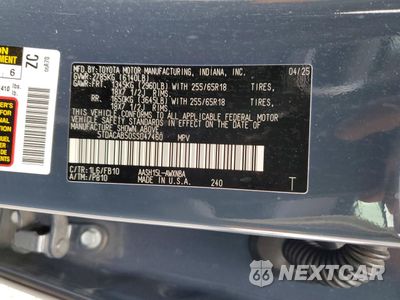 Zdjęcie 14 z 15 samochodu: 2025 TOYOTA GRAND HIGHLANDER HYBRID LE VIN:5TDACAB50SS047460 - miniatura
