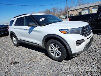 Czwarte zdjęcie samochodu z boku: 2020 FORD EXPLORER XLT VIN:1FMSK8DH5LGB91312 - miniatura